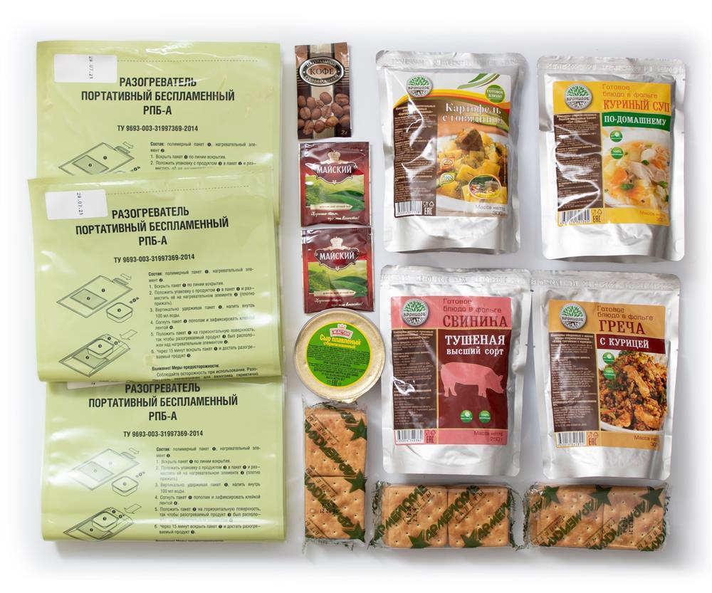 сухпайки бнп тушенка